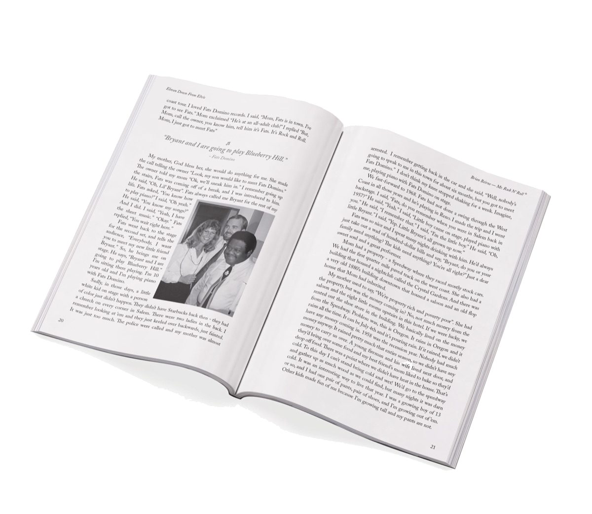 Inside the book
